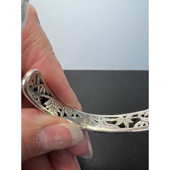 New Bali sterling silver cuff bracelet - Picture 9 of 12